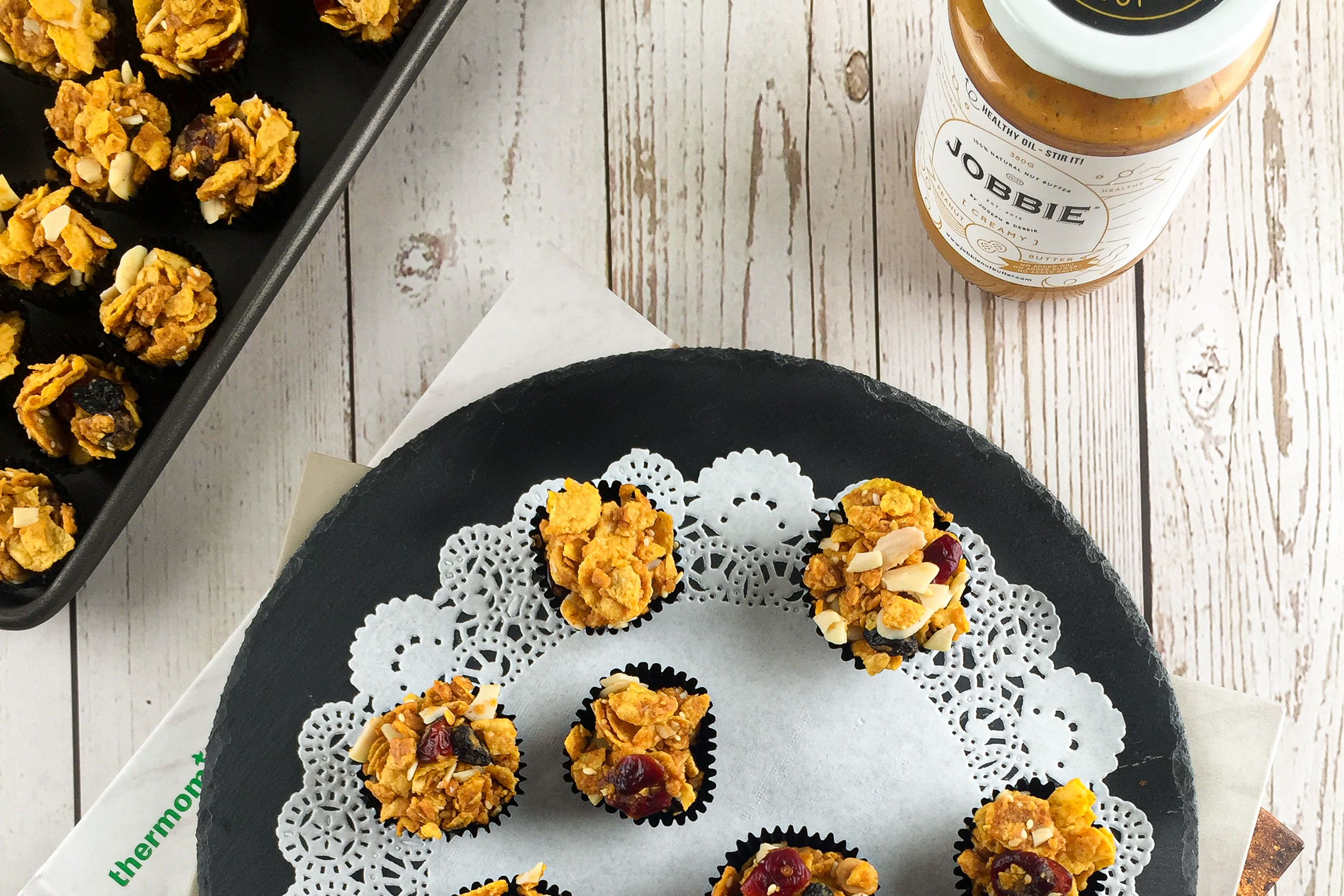 JOBBIE Peanut Butter Cornflakes Cookies