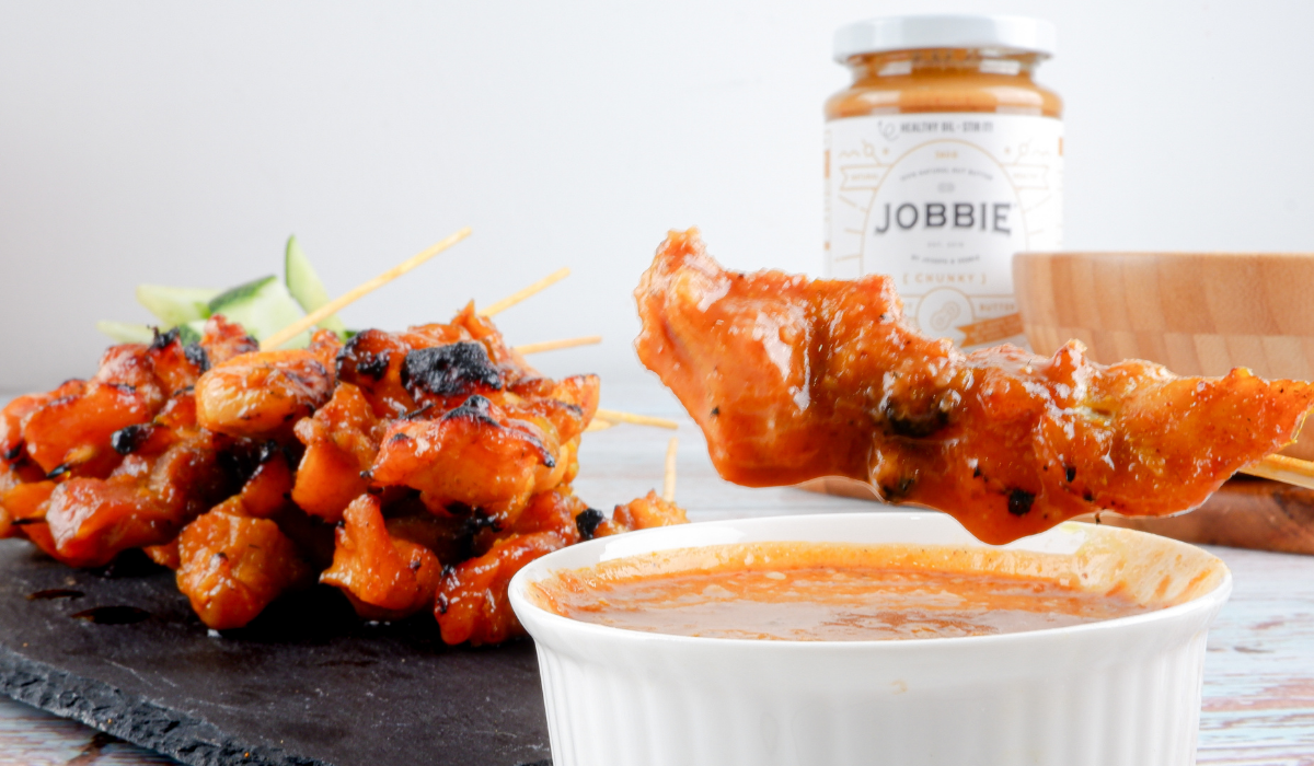 Chicken Satay with JOBBIE Peanut Sauce