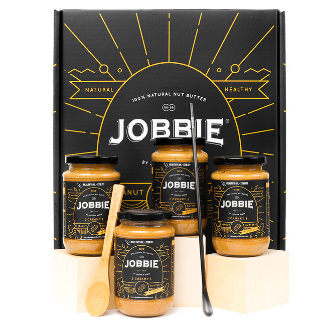 JOBBIE NUT BUTTER - Best Natural Peanut Butter in Malaysia |  - Gift Sets