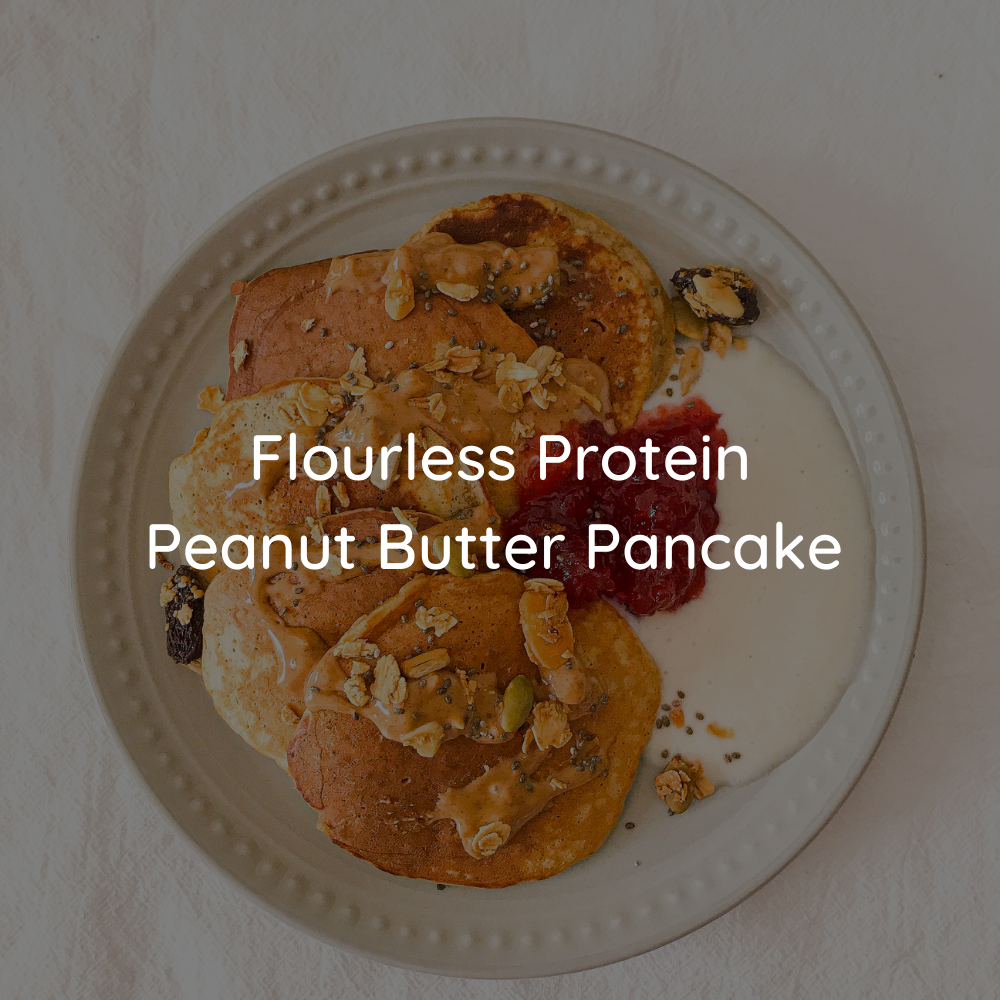 Flourless Protein JOBBIE Peanut Butter Pancakes