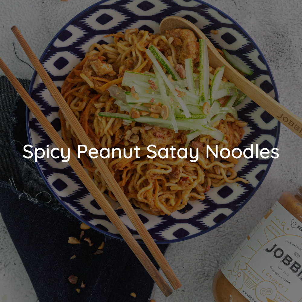 JOBBIE Spicy Peanut Satay Noodles