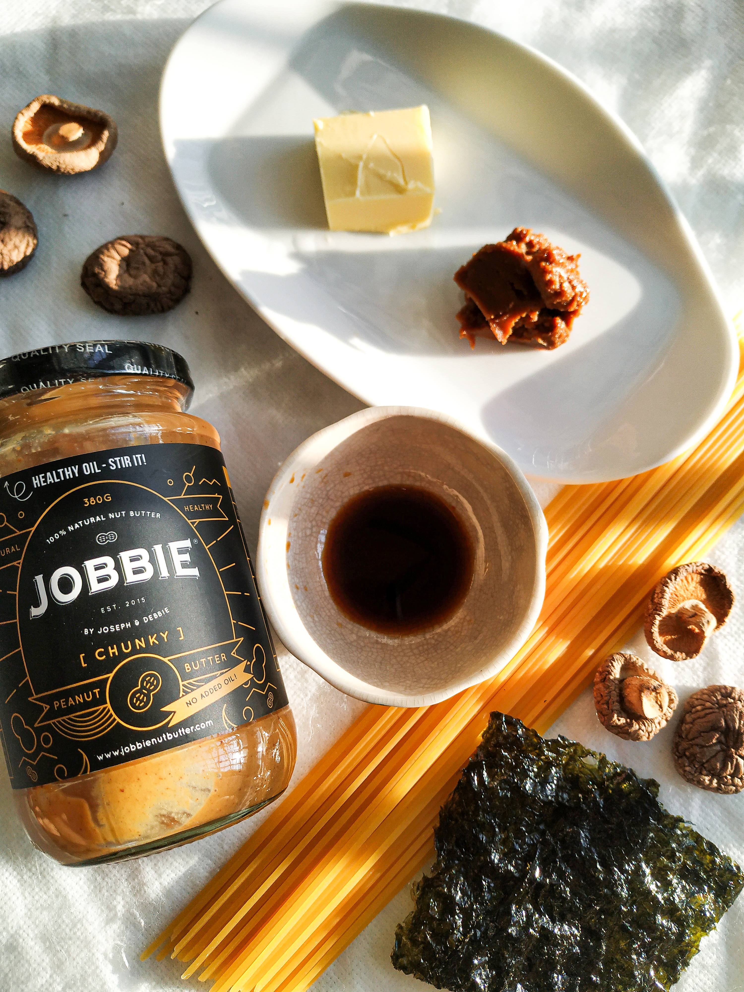 JOBBIE Peanut Butter Miso Pasta