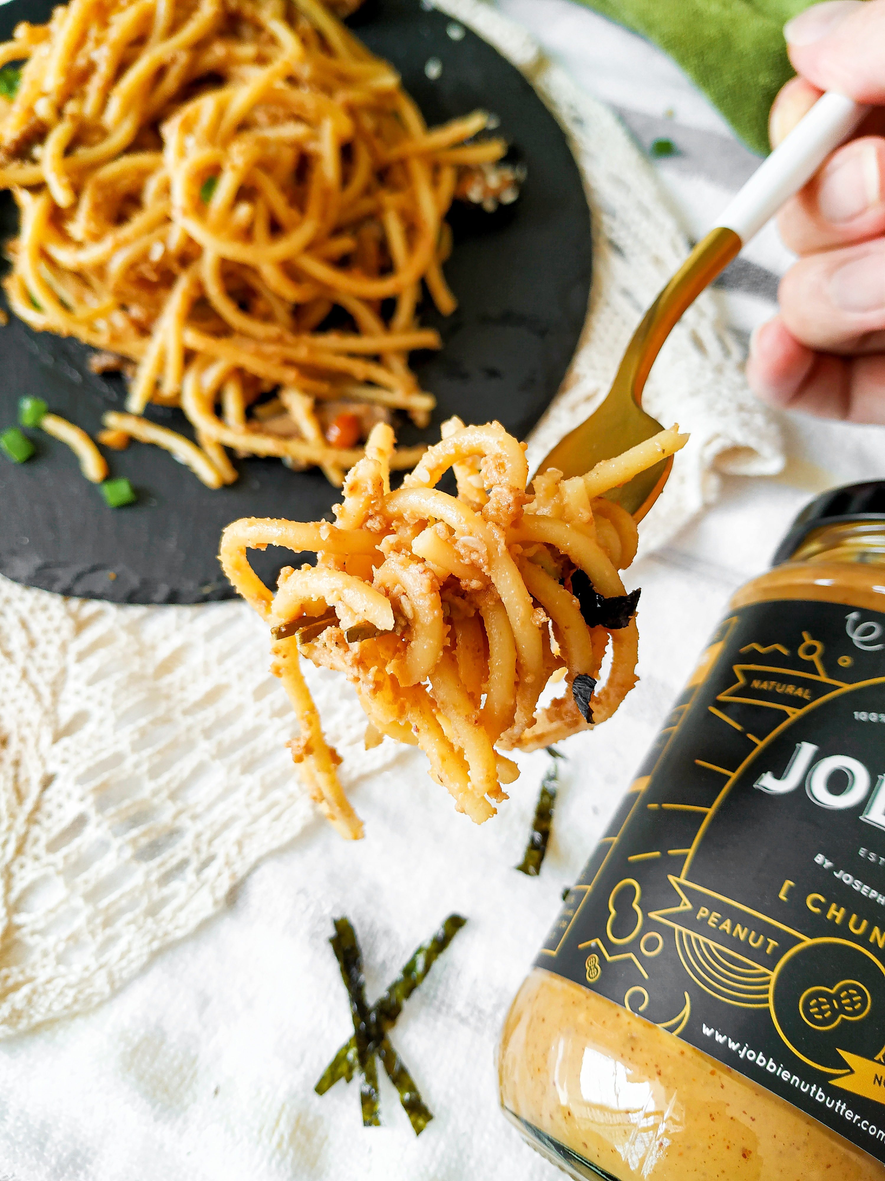 JOBBIE Peanut Butter Miso Pasta