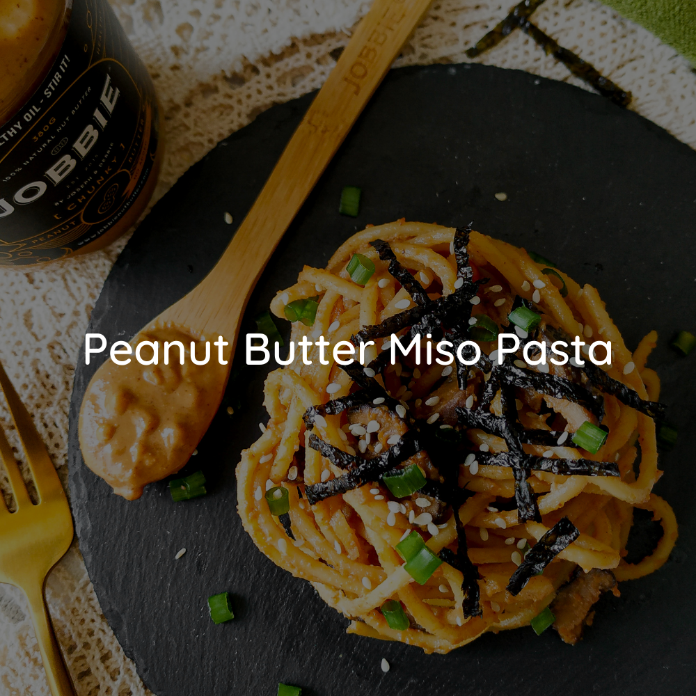 JOBBIE Peanut Butter Miso Pasta