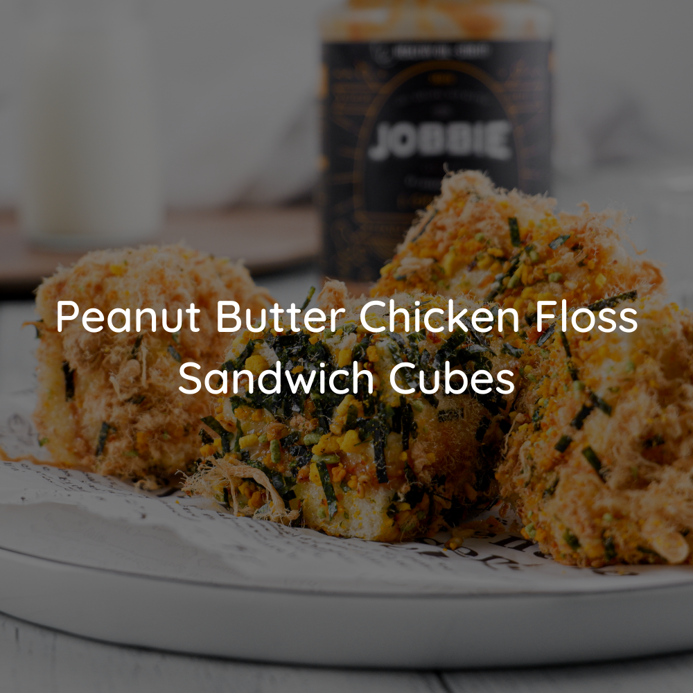 JOBBIE Peanut Butter Chicken Floss Sandwich