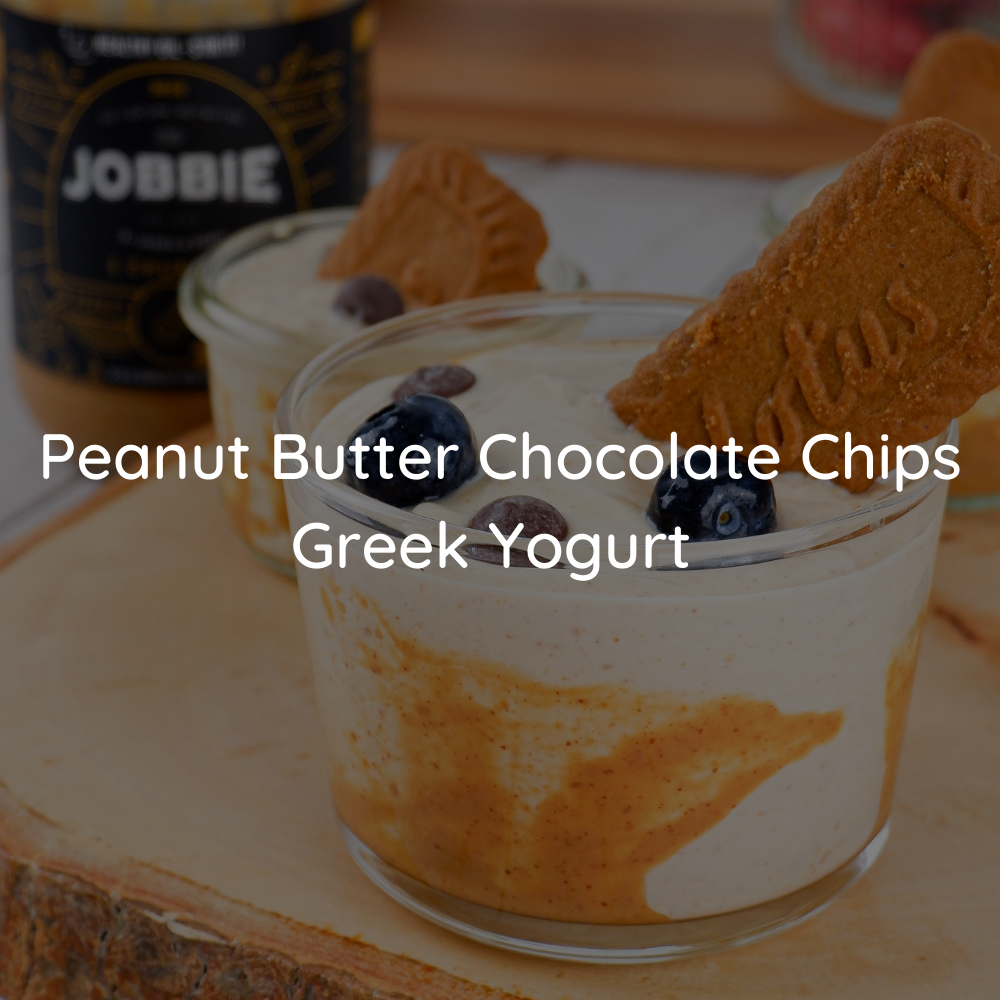 JOBBIE Peanut Butter Chocolate Chips Greek Yogurt