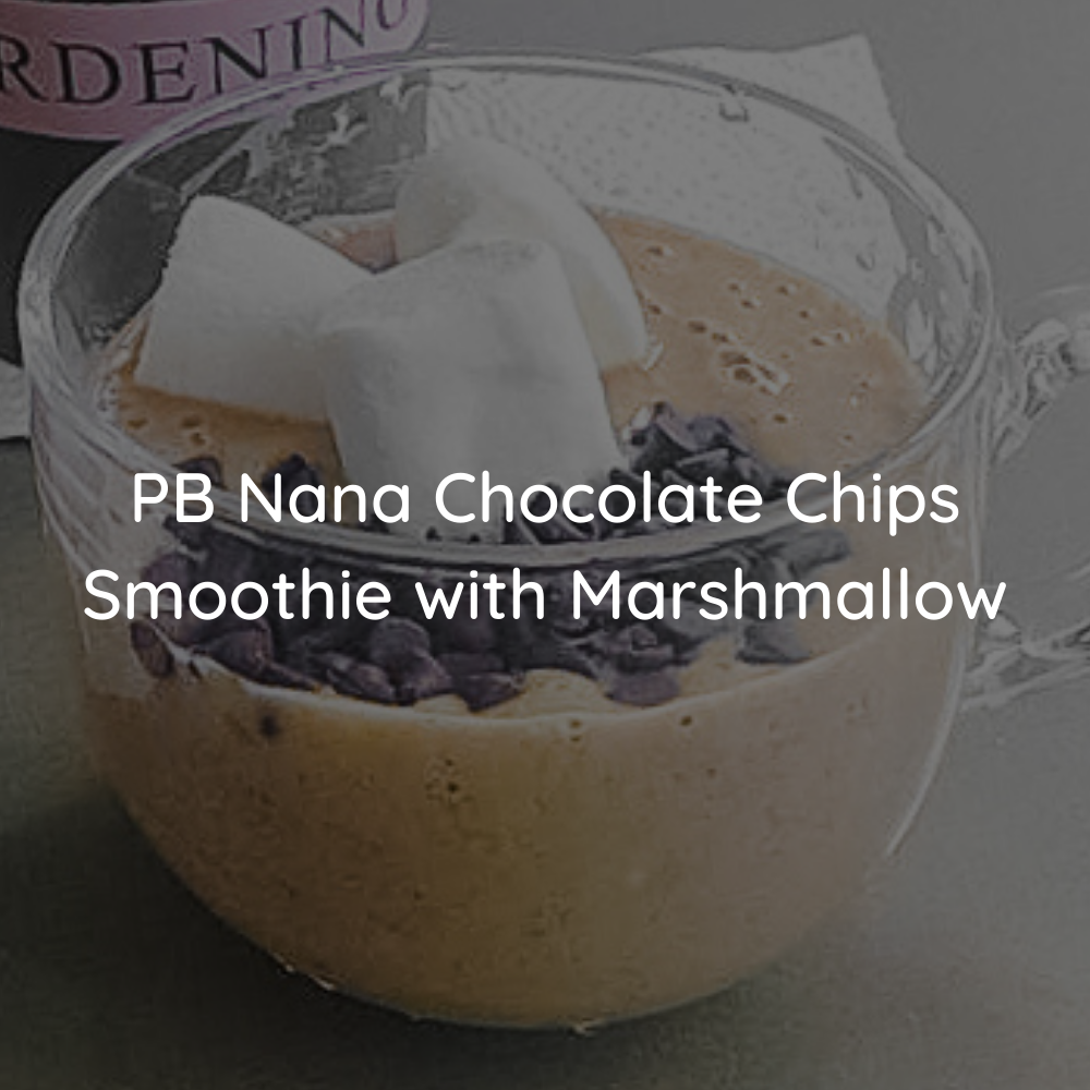 JOBBIE PB Nana Chocolate Chips Smoothie with Marshmallow