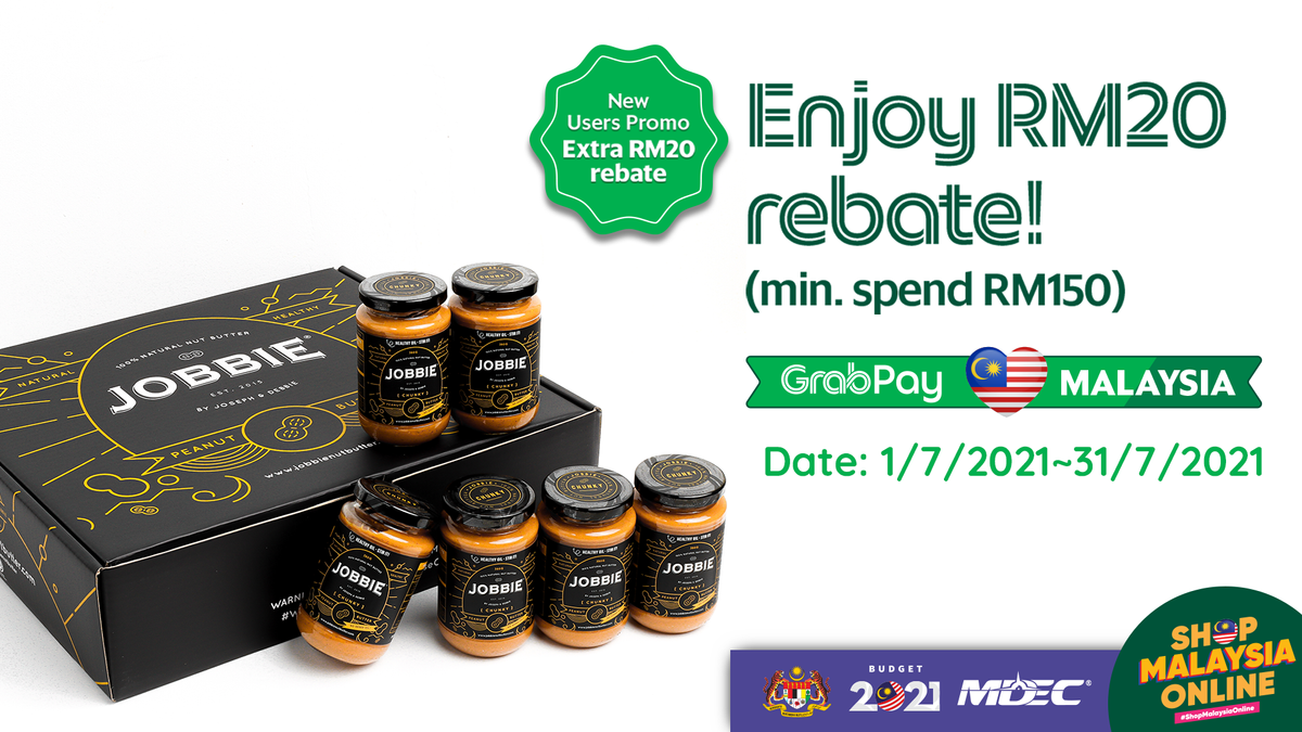 Enjoy RM 20 Rebate from GrabPay! Min. spend RM 150