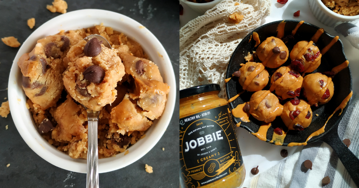 Edible Raw JOBBIE Peanut Butter Cookie Dough