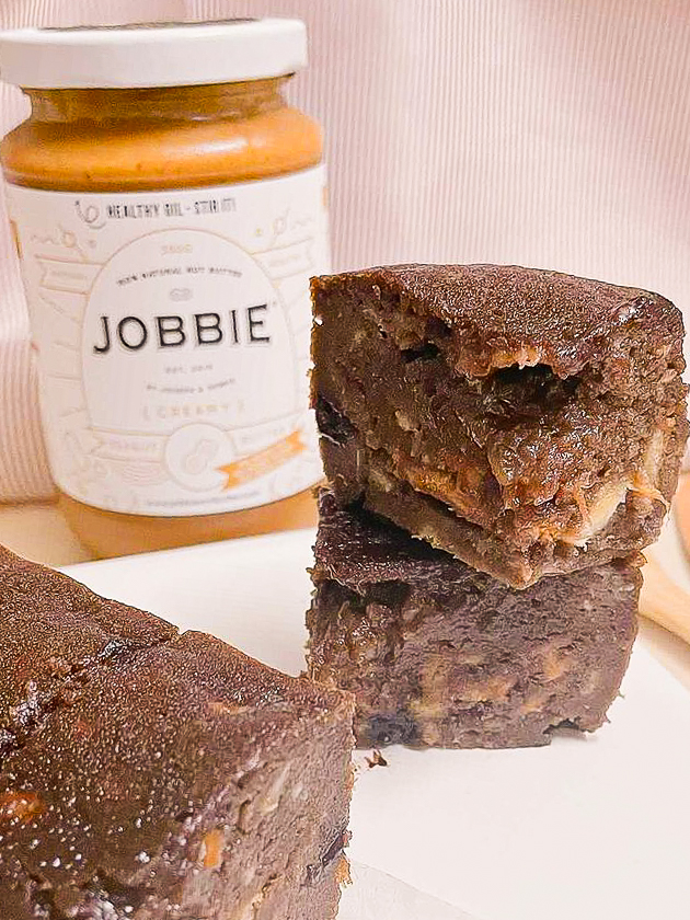 JOBBIE Peanut Butter Banana Brownies