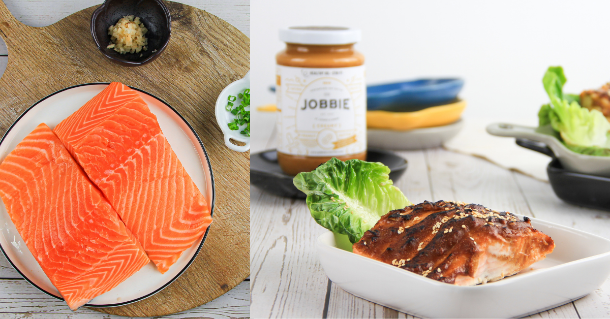 JOBBIE Peanut Butter Miso Salmon