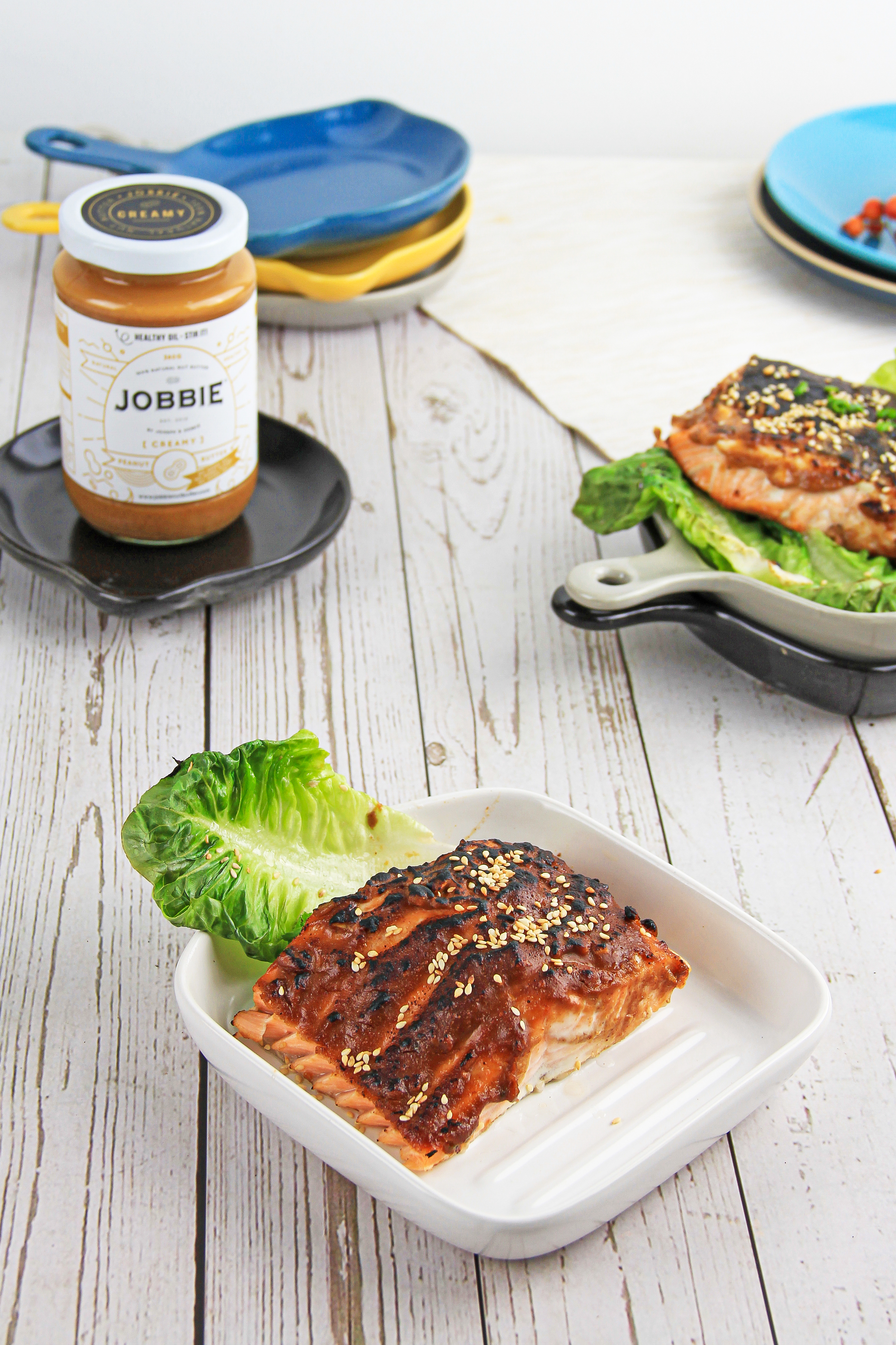 JOBBIE Peanut Butter Miso Salmon