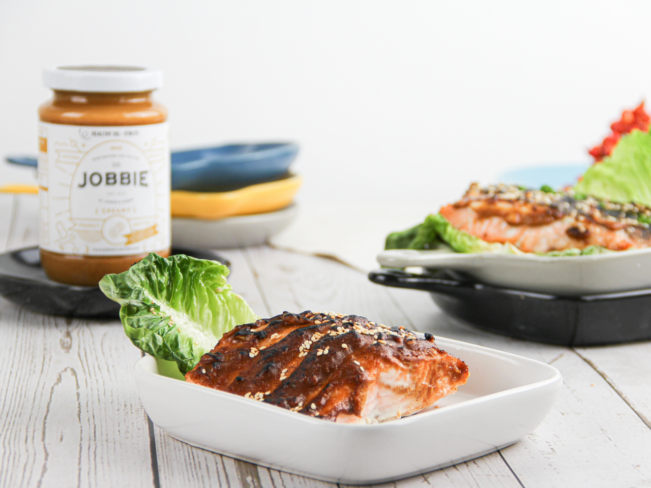 JOBBIE Peanut Butter Miso Salmon