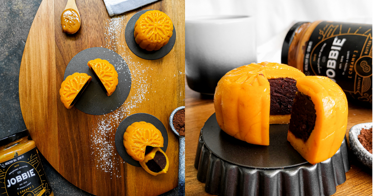 [Mid-Autumn Festival Special] JOBBIE Peanut Butter Pumpkin Cocoa Sweet Potato Mooncake