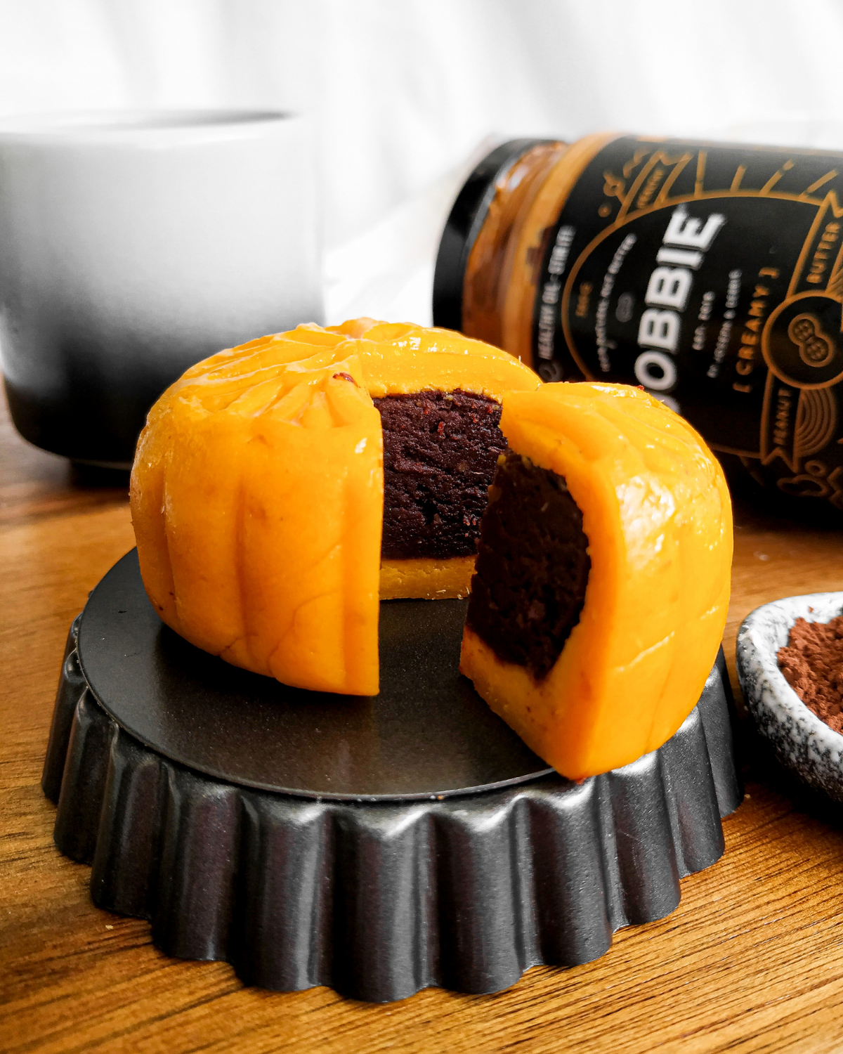 JOBBIE Peanut Butter Pumpkin Cocoa Sweet Potato Mooncake