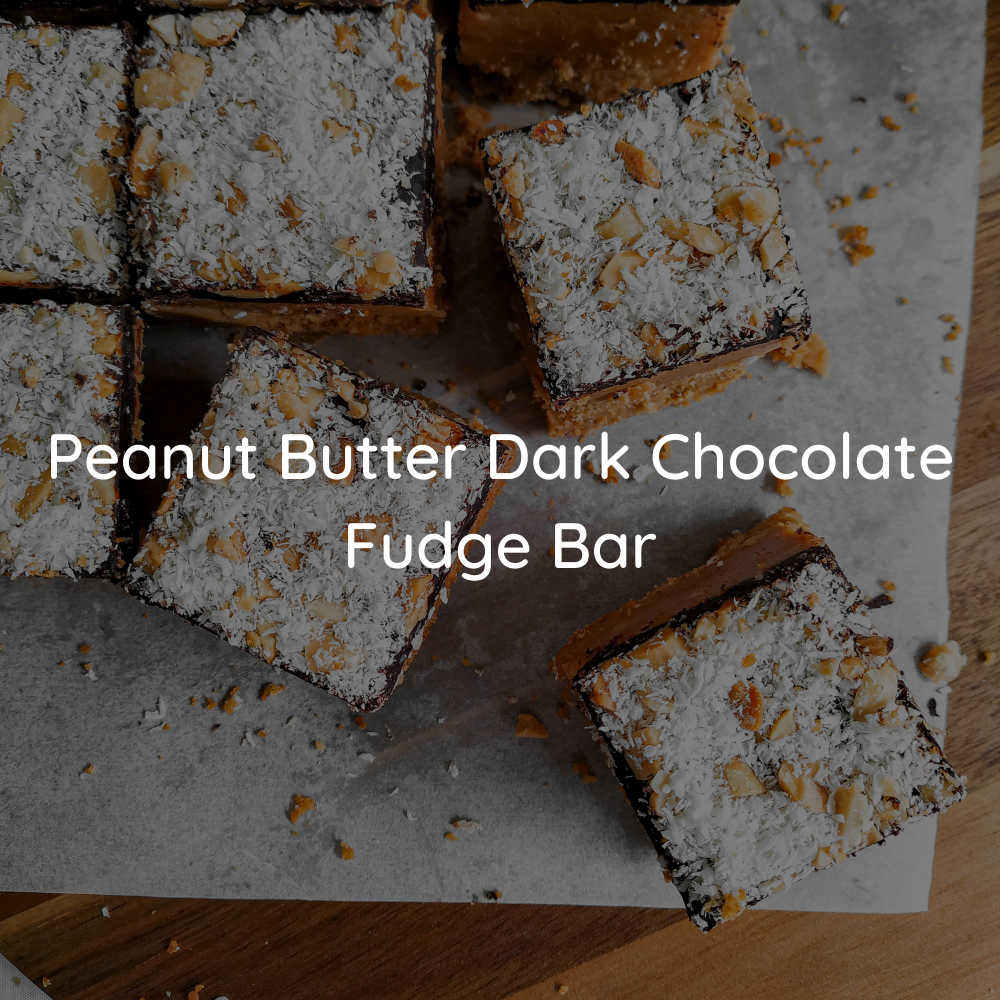 JOBBIE Peanut Butter Dark Chocolate Fudge Bar