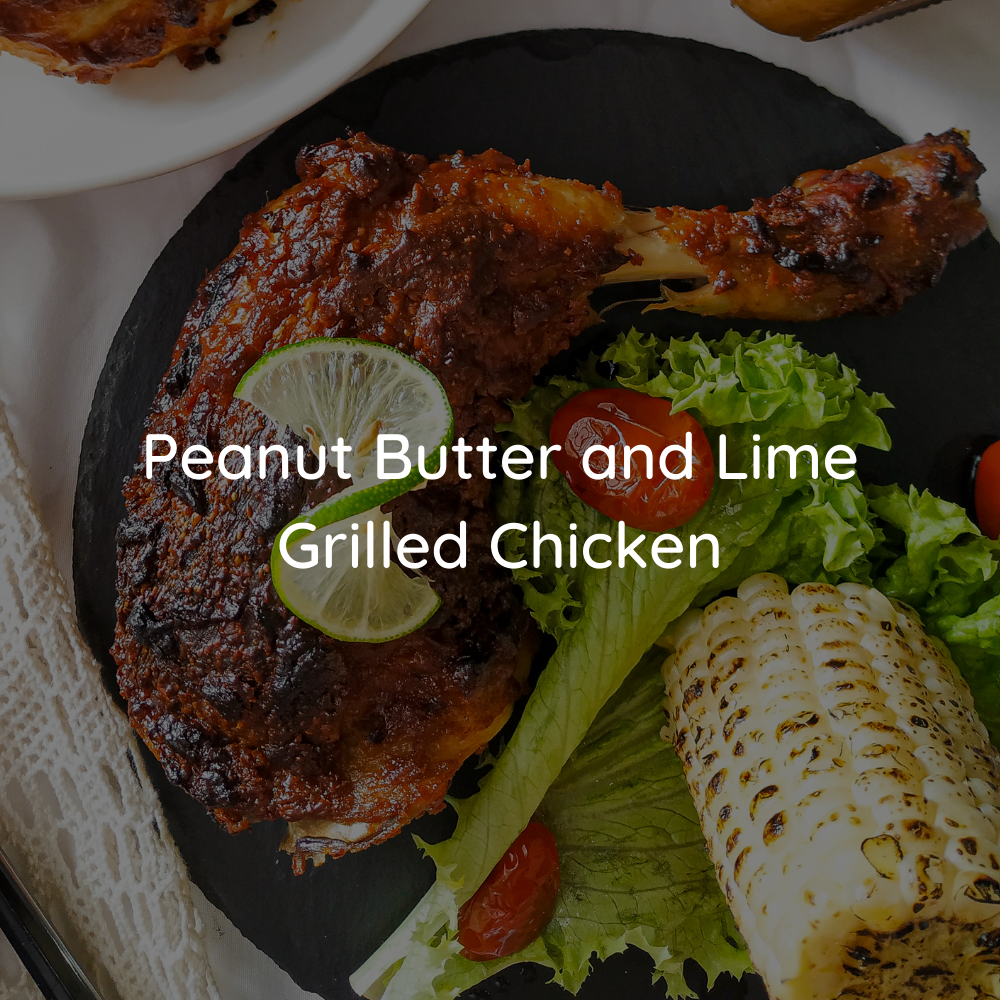 JOBBIE Peanut Butter and Lime Grilled Chicken