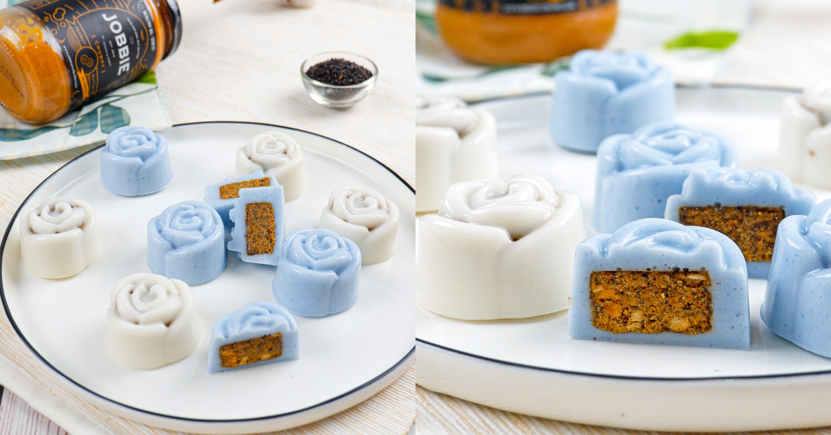 [Mid-Autumn Festival Special] JOBBIE Peanut Butter Sesame Agar-Agar Mooncake