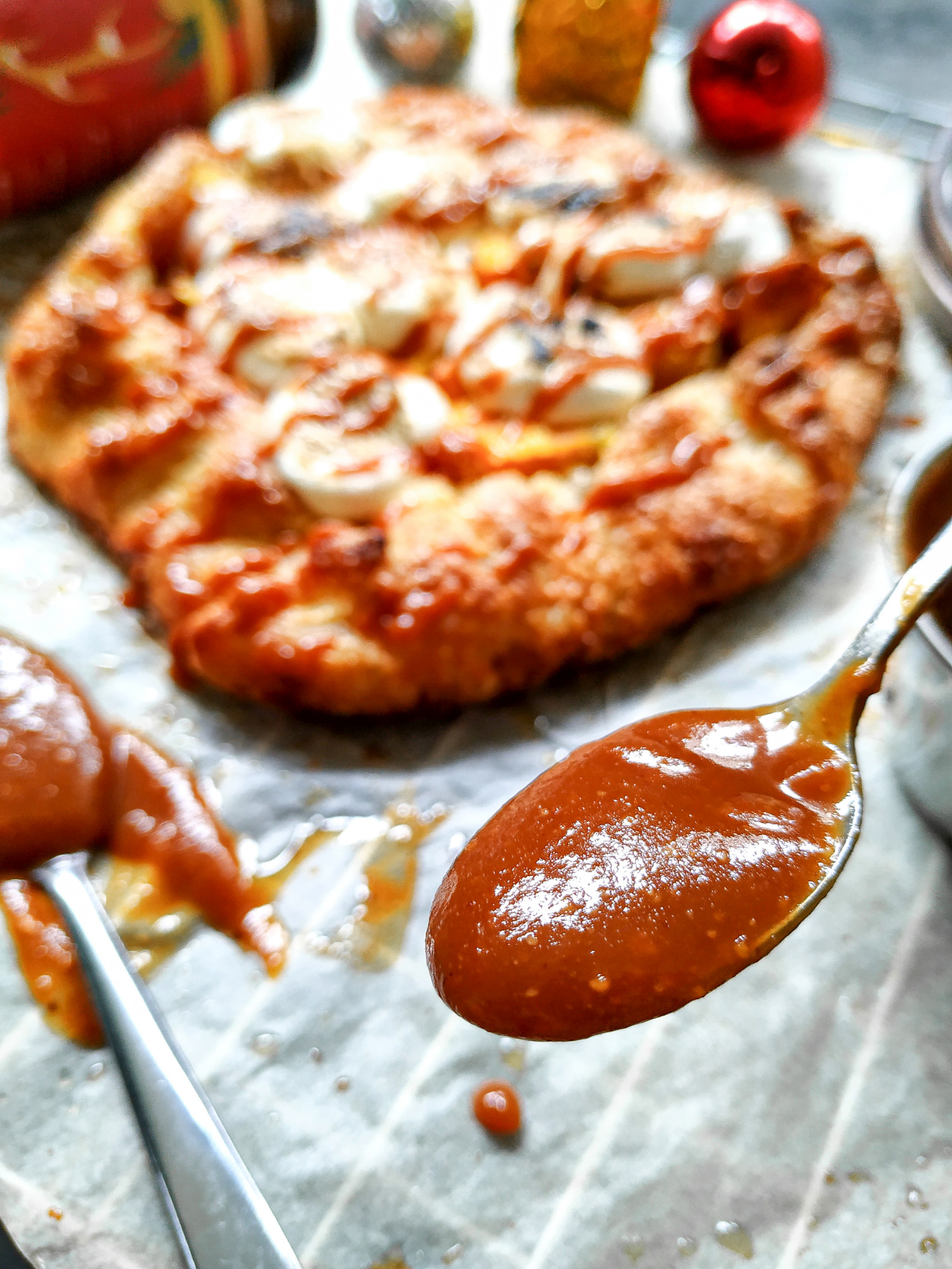 JOBBIE Peanut Butter Praline Galette with Sweet Potato and Marshmallows