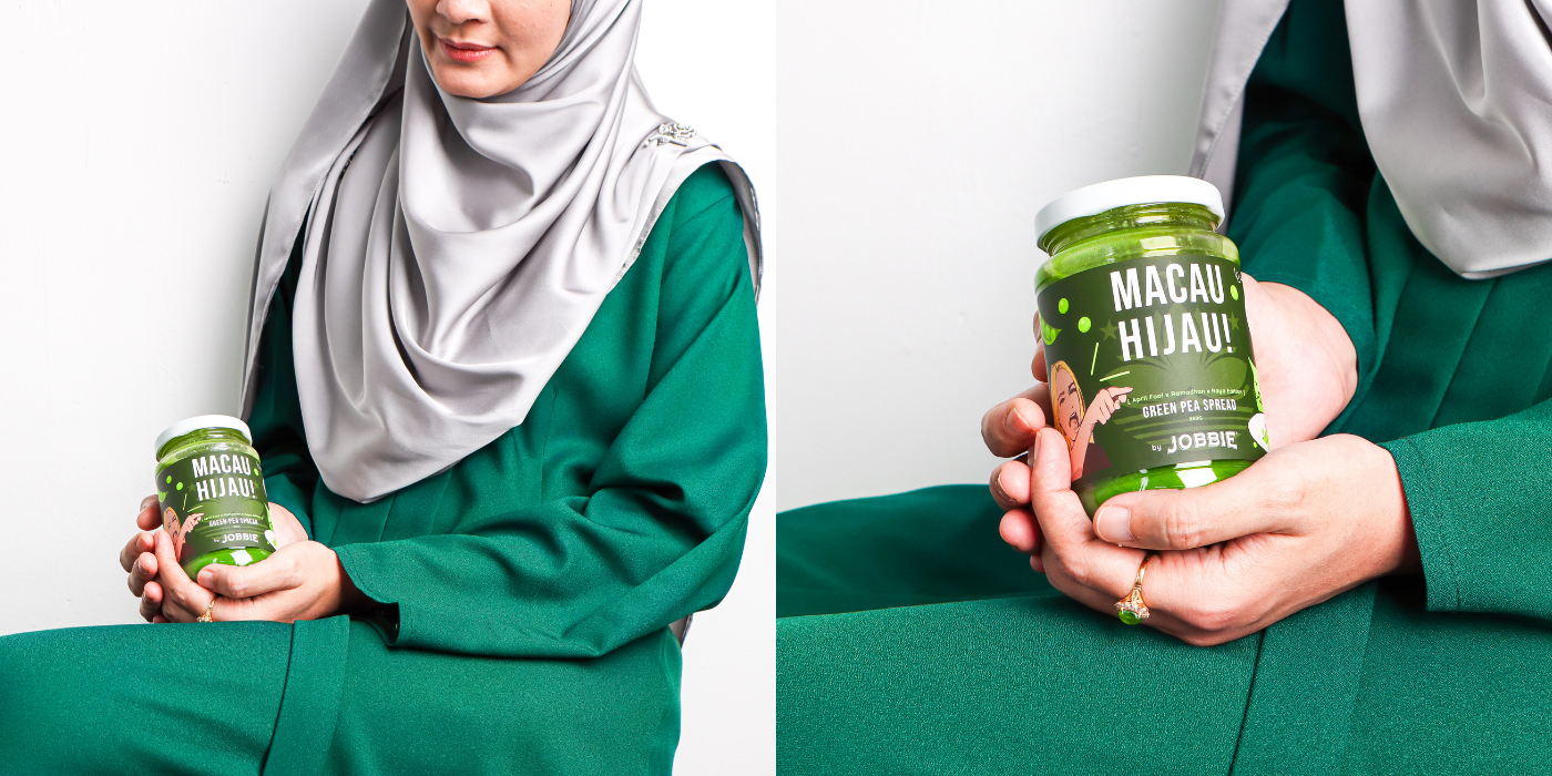 JOBBIE Macau Hijau Green Pea Spread