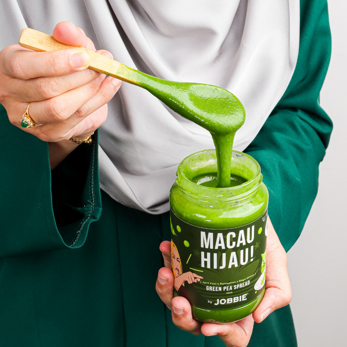 JOBBIE Macau Hijau Green Pea Spread