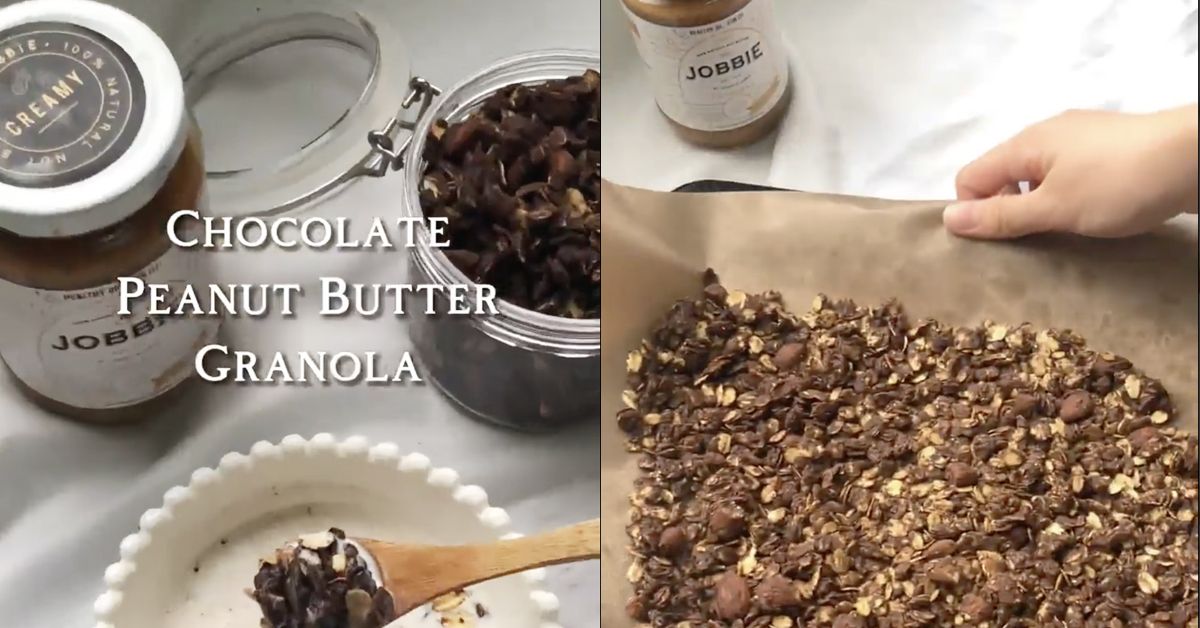 JOBBIE Chocolate Peanut Butter Granola