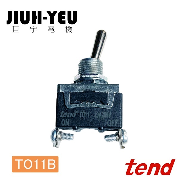 Tend天得- 單極雙投搖頭開關TO11B – 巨業貿易有限公司