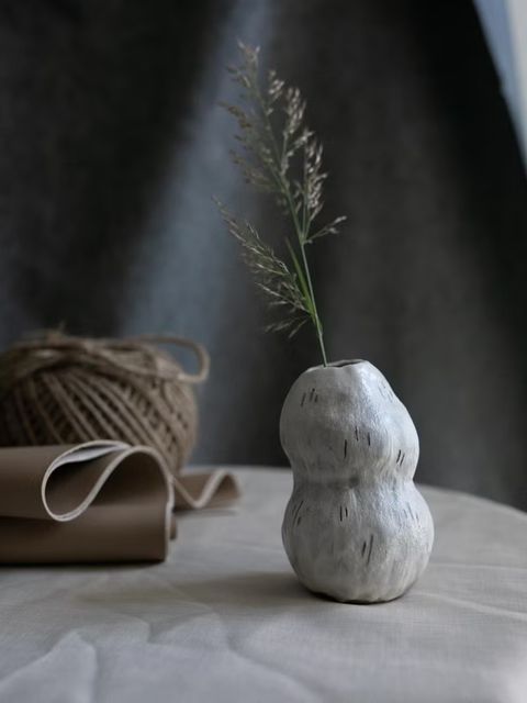 小花生陶製花器