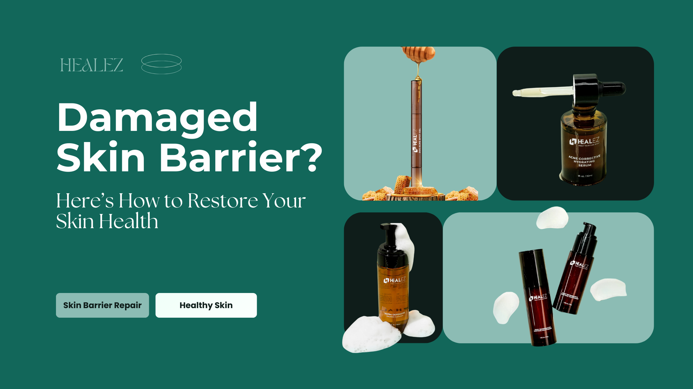 Damaged Skin Barrier? Here’s How to Restore Your Skin Health |Skin Barrier Repair