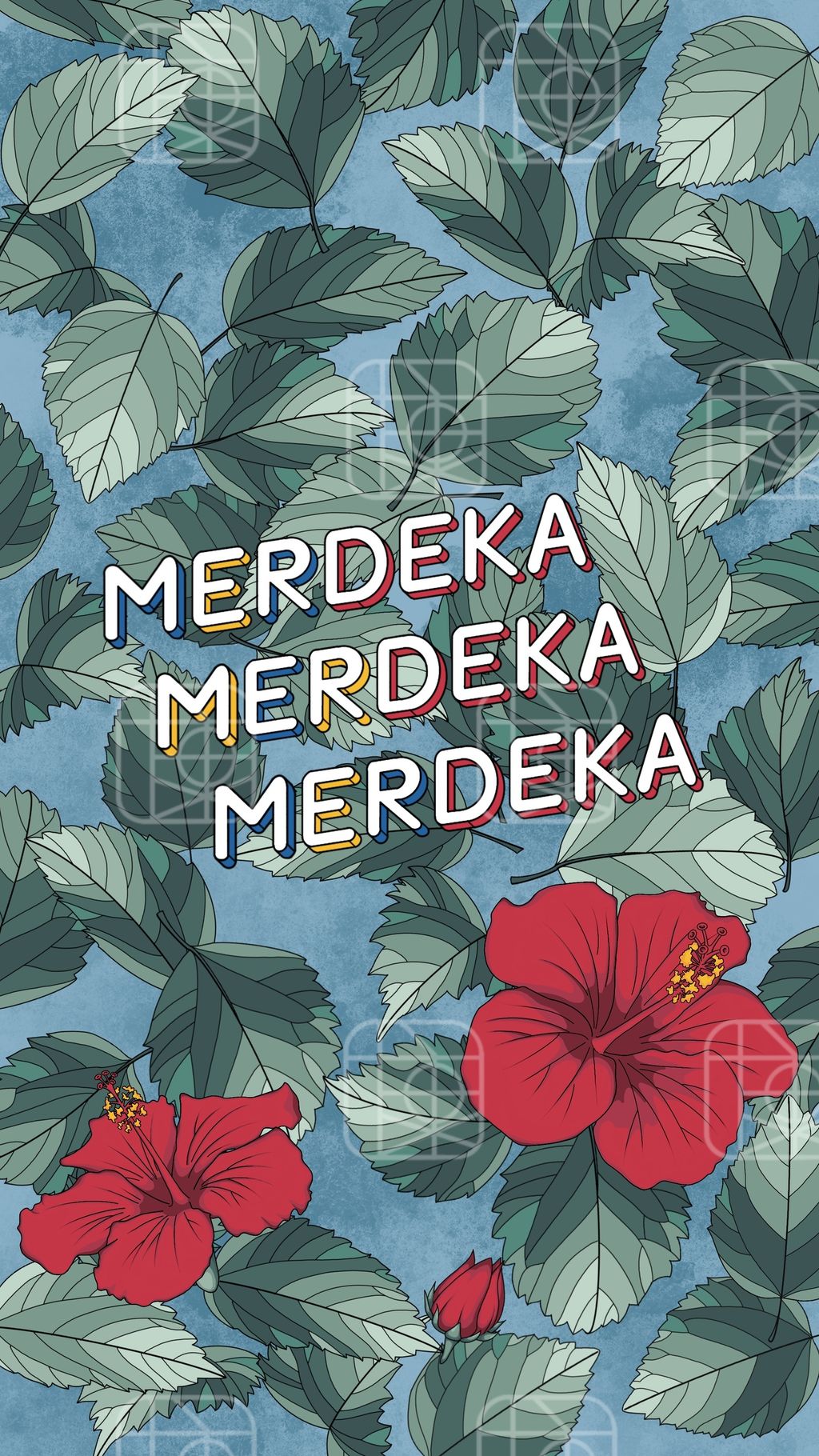 Hibiscus-Merdeka