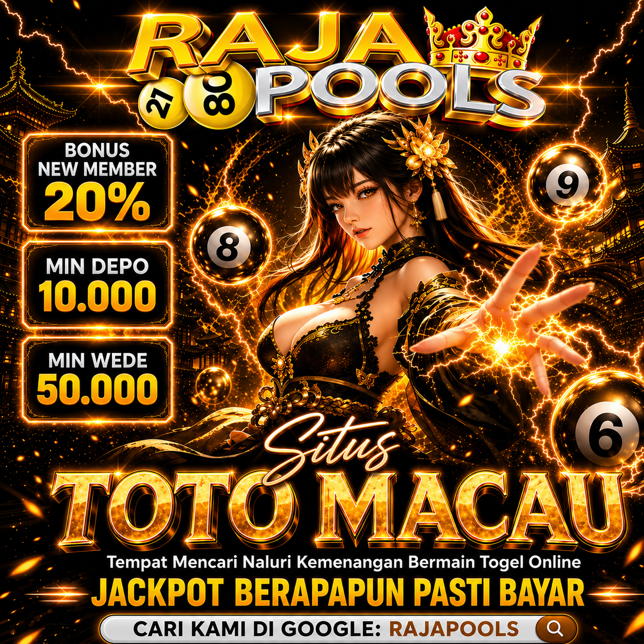 RAJAPOOLS⚡Portal Game Online Slot Gacor Hari ini & TOGEL TOTO Macau Resmi Berlisensi