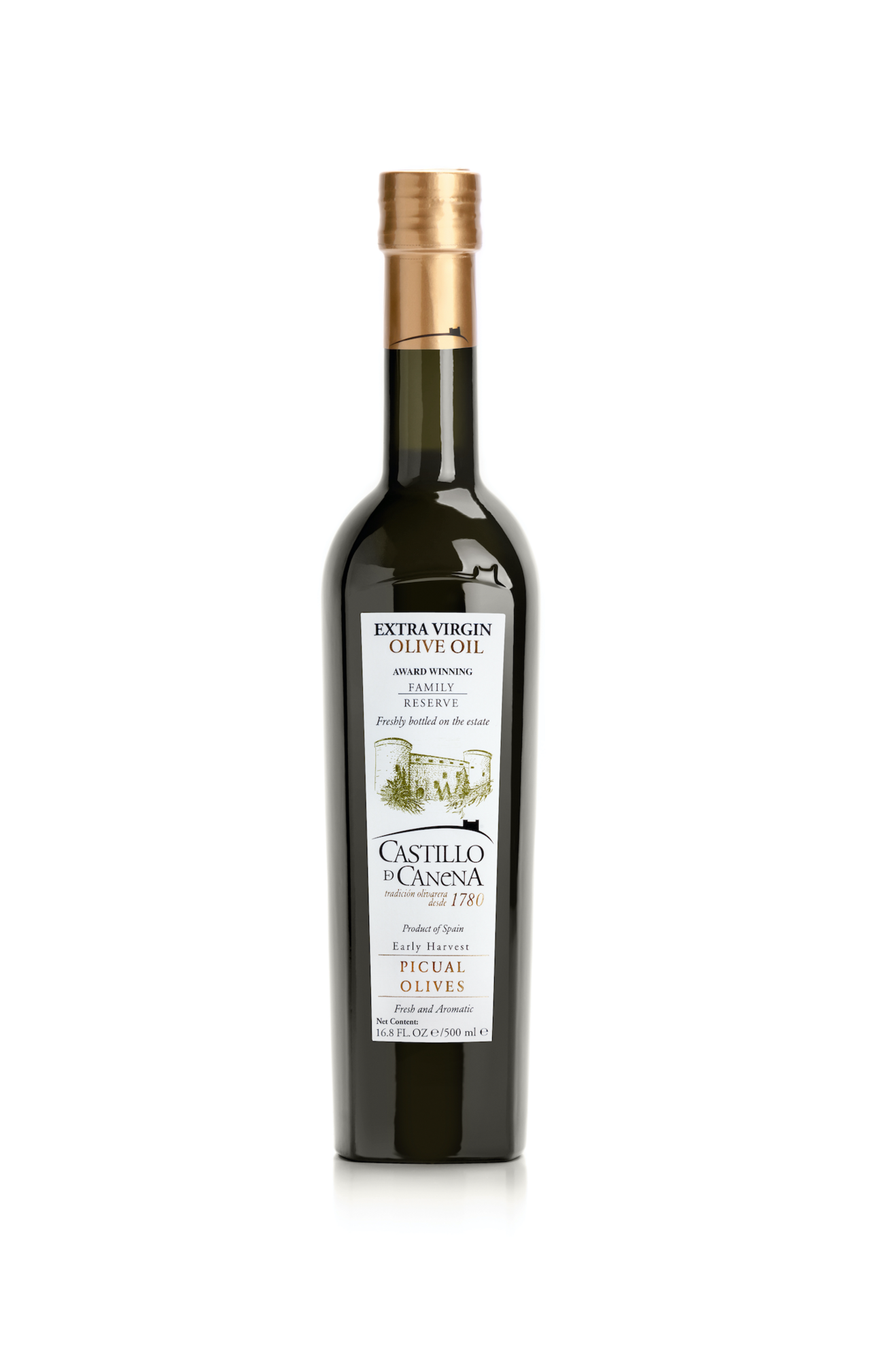 Castillo De Canena 卡內納城堡家族珍藏-皮夸爾品種特級初榨橄欖油