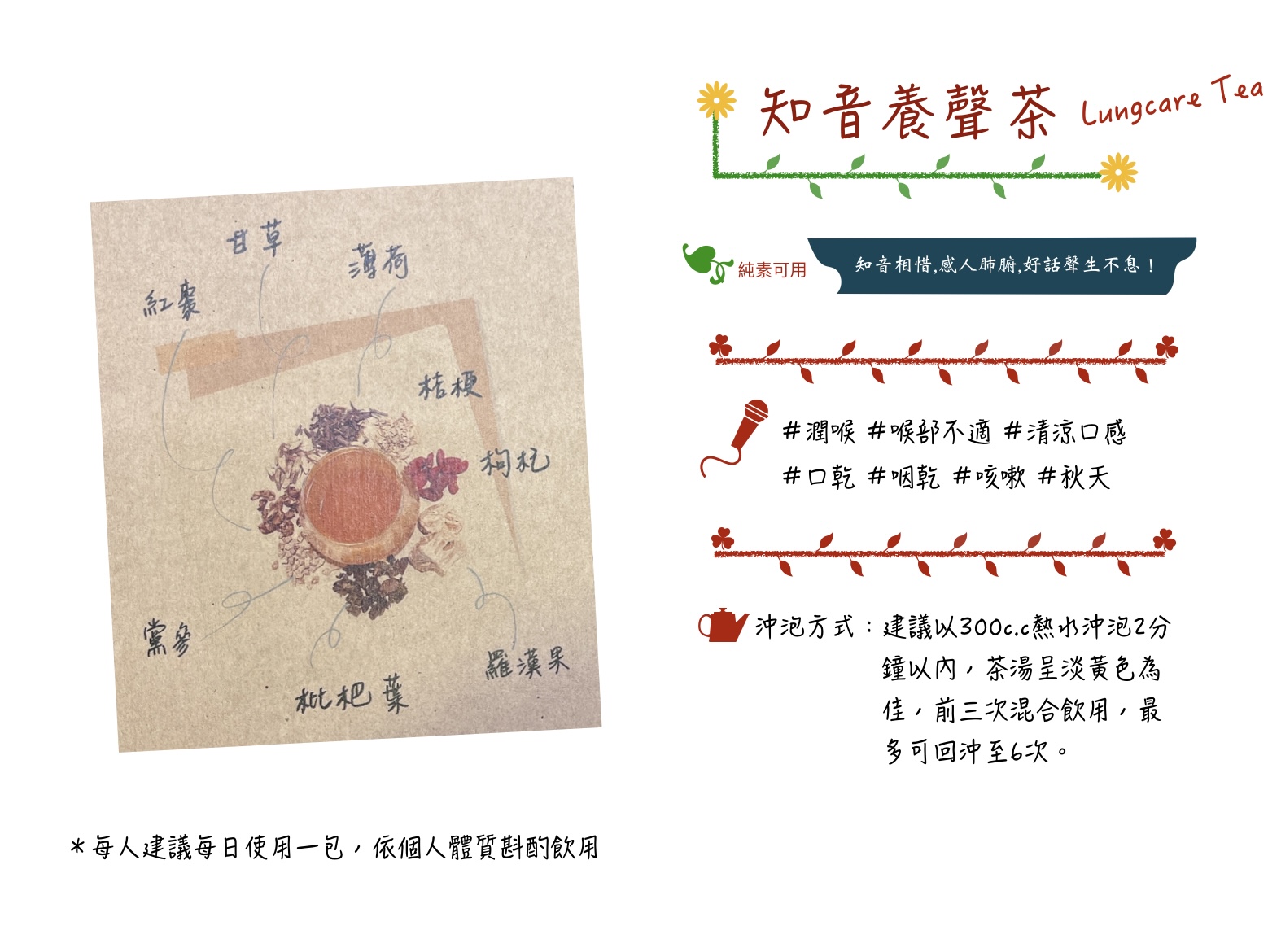 知音養生茶