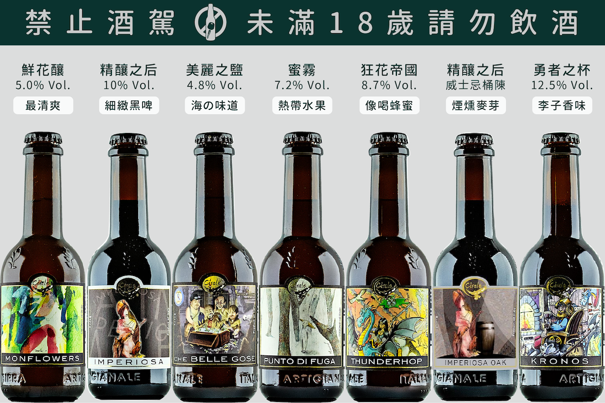 奇瓦雷精釀啤酒系列