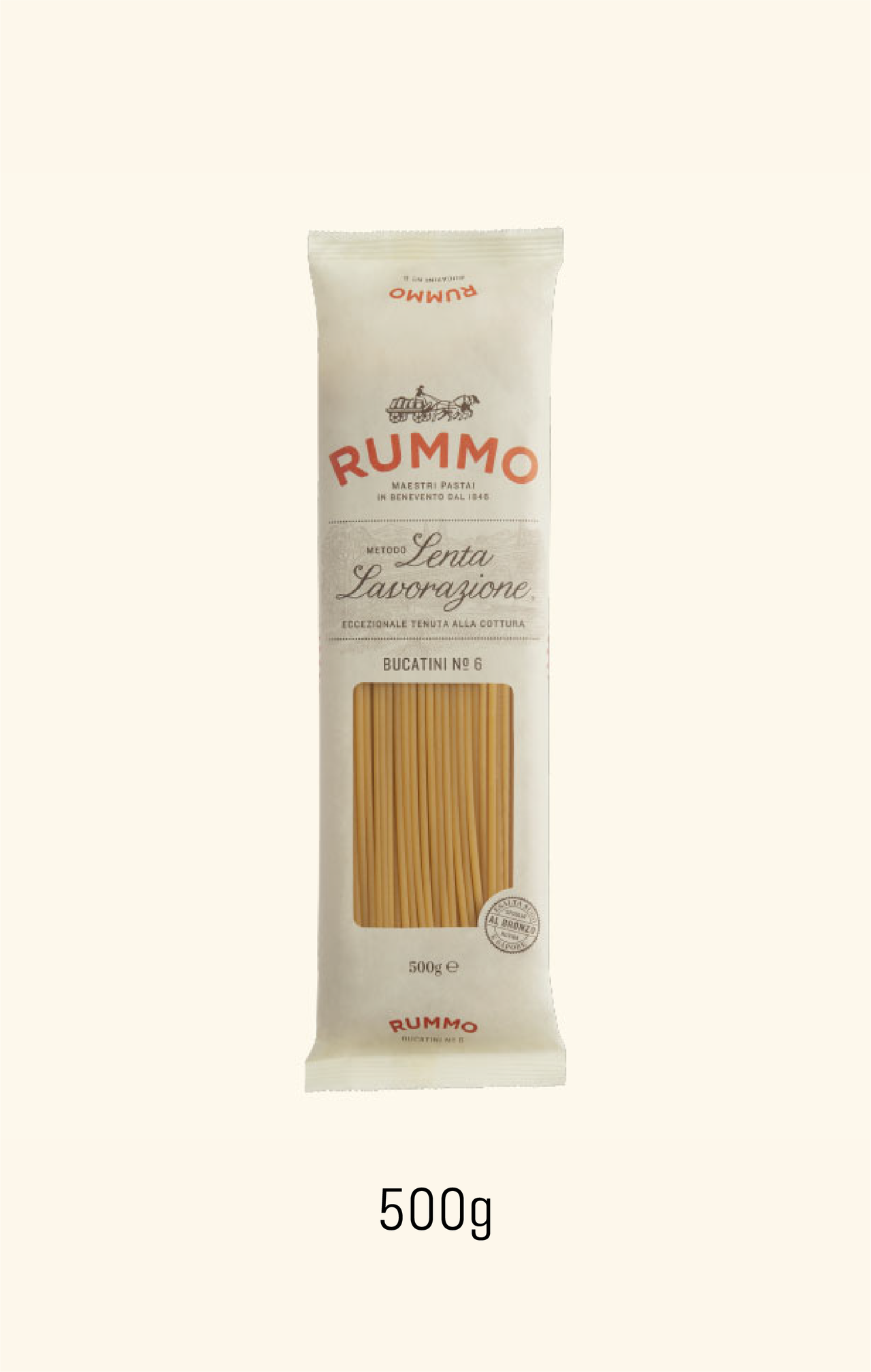 Rummo N.6 吸管麵 500