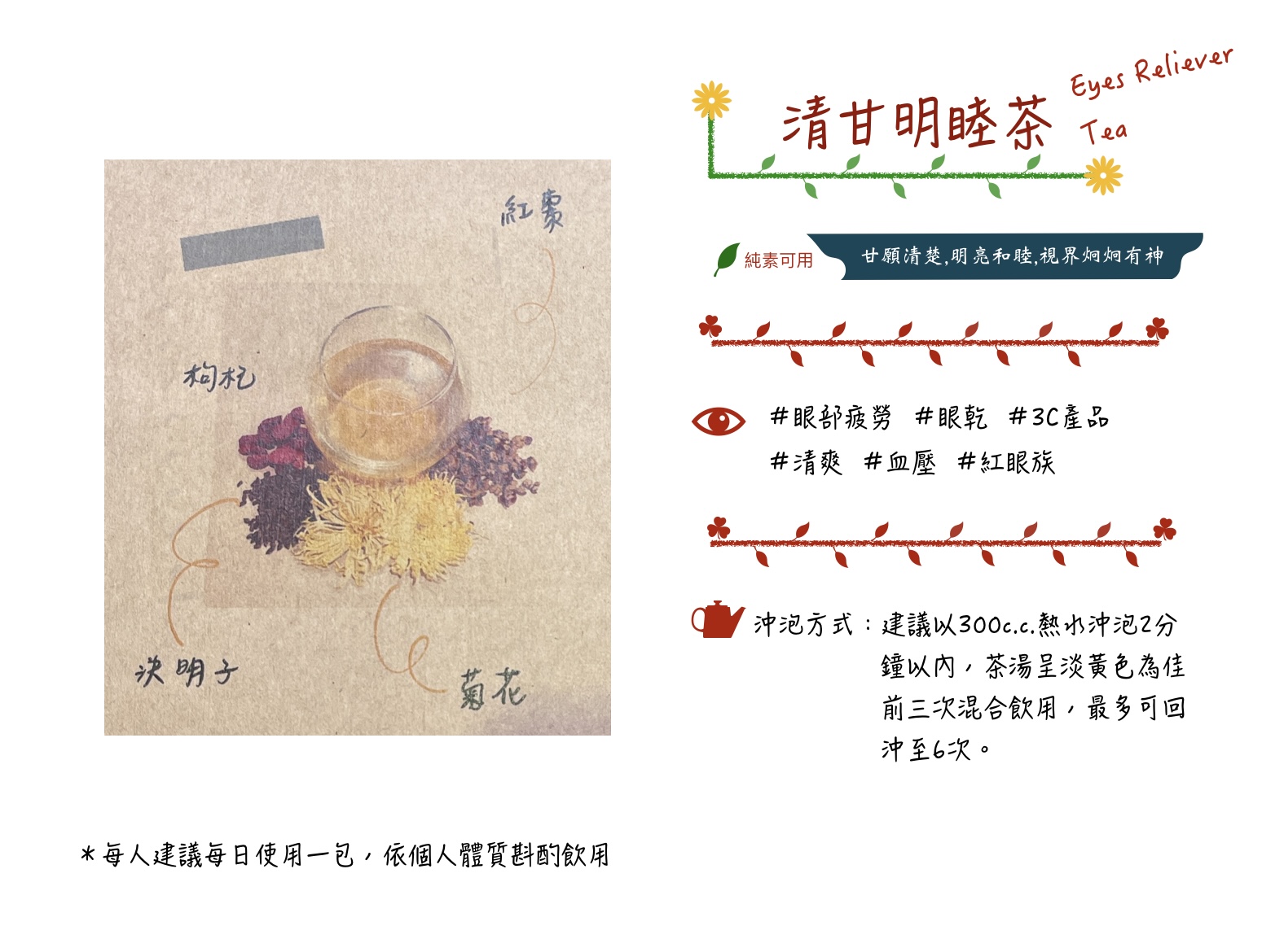 清肝明目茶