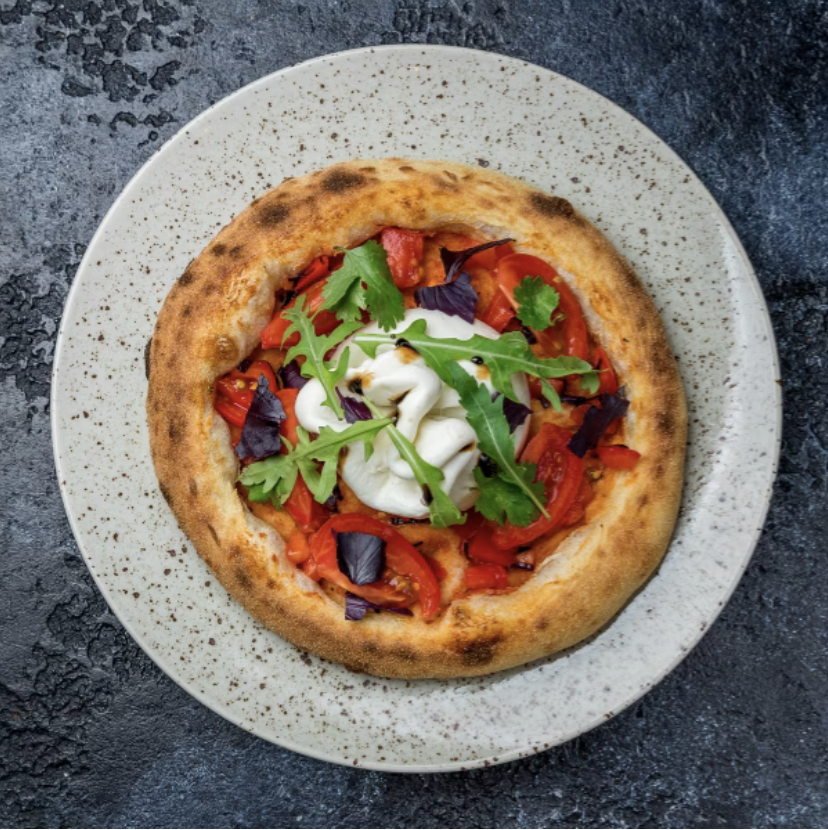 burrata pizza