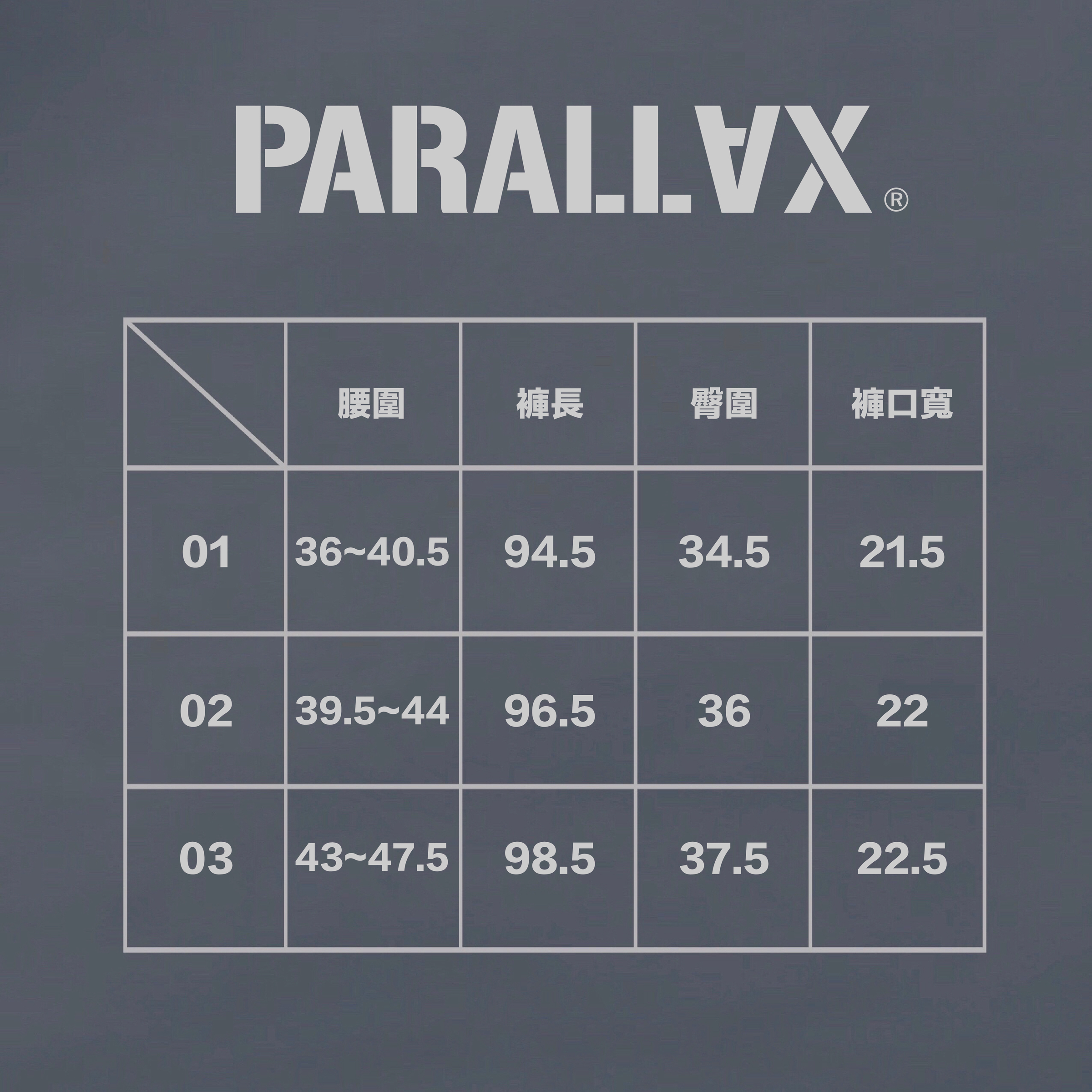 RX-1 尺寸表_工作區域 1