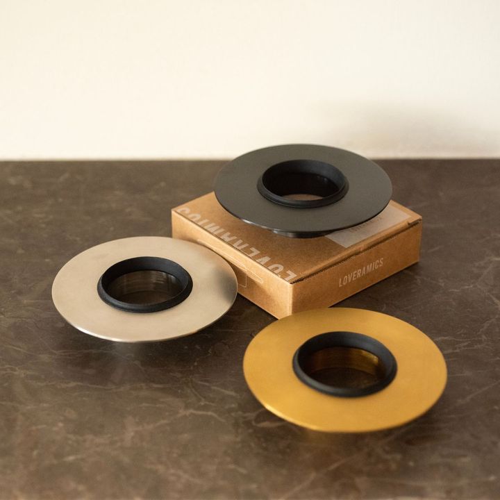 LOVERAMICS Brewers 手沖濾杯底座 啞黑 stainless steel dripper stand
