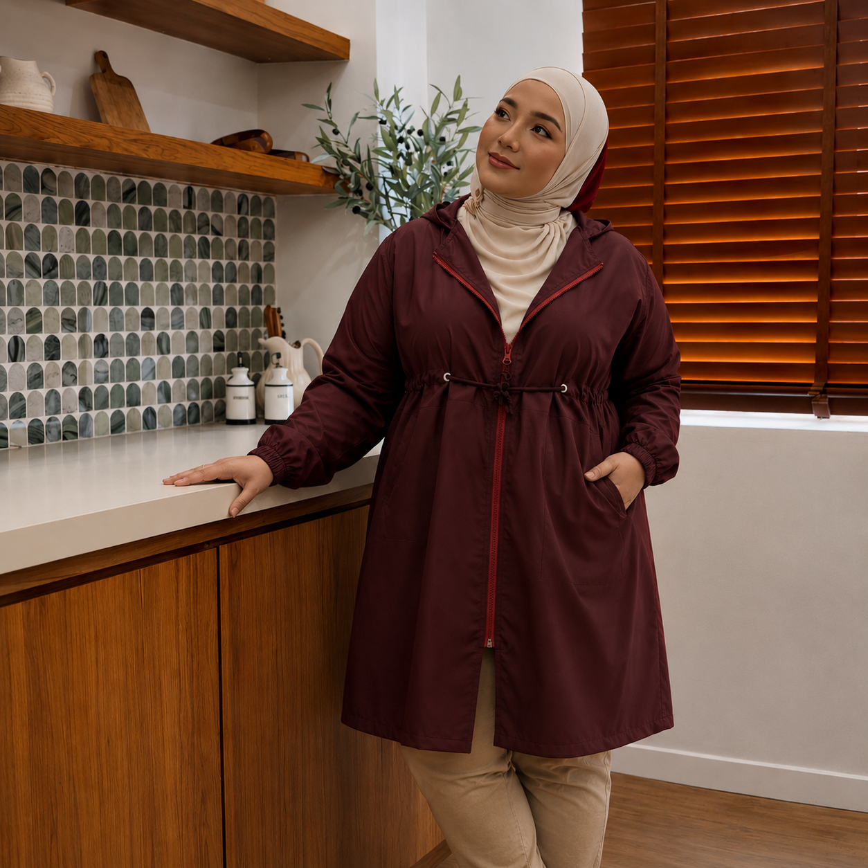 burgundy plus size