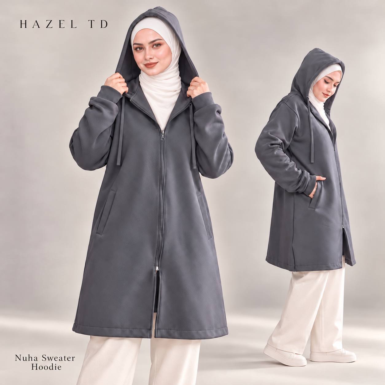 NUHA DARK GREY