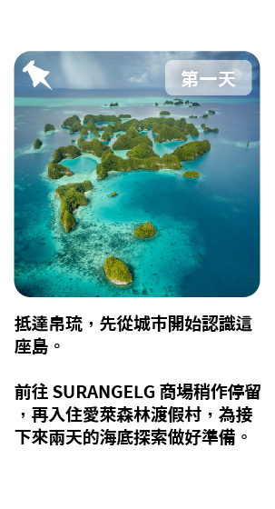 帛琉行程 第一天