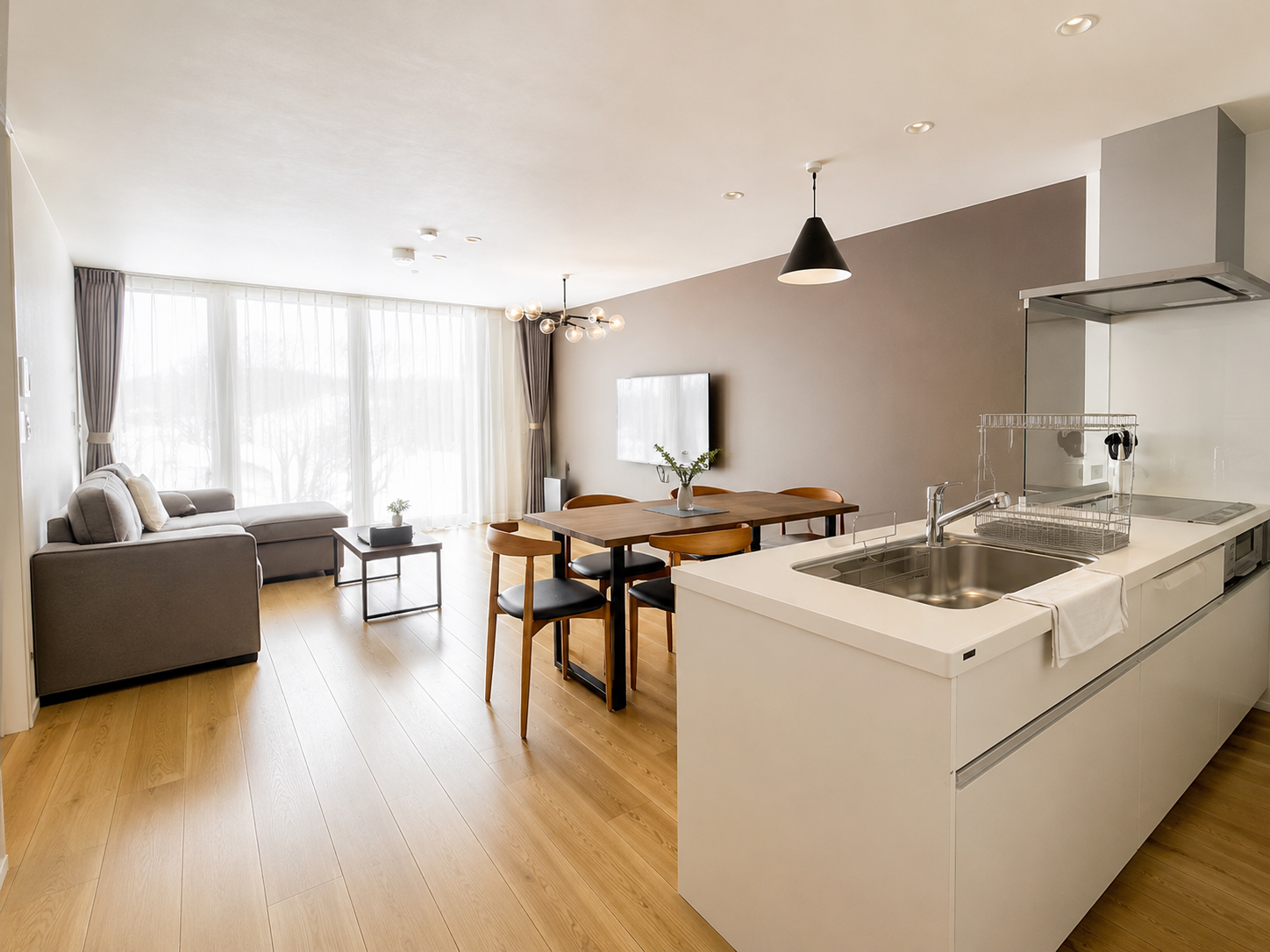 Niseko White Villas Annupuri 餐廚空間