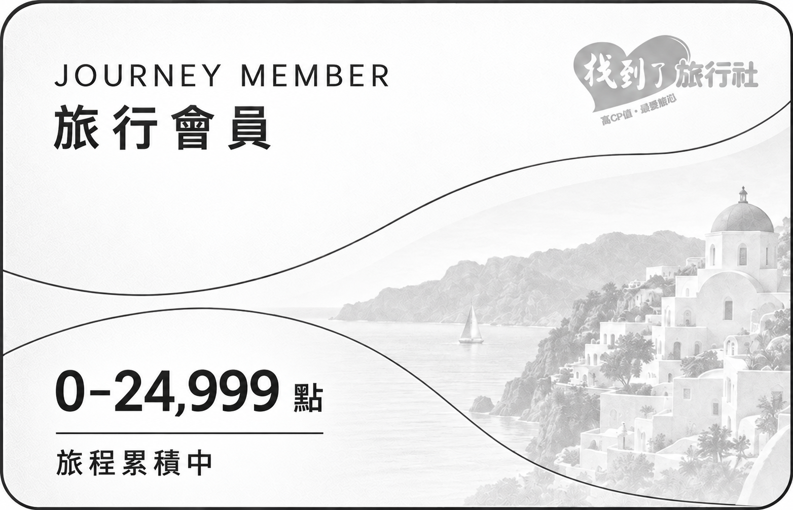 旅行會員會員卡