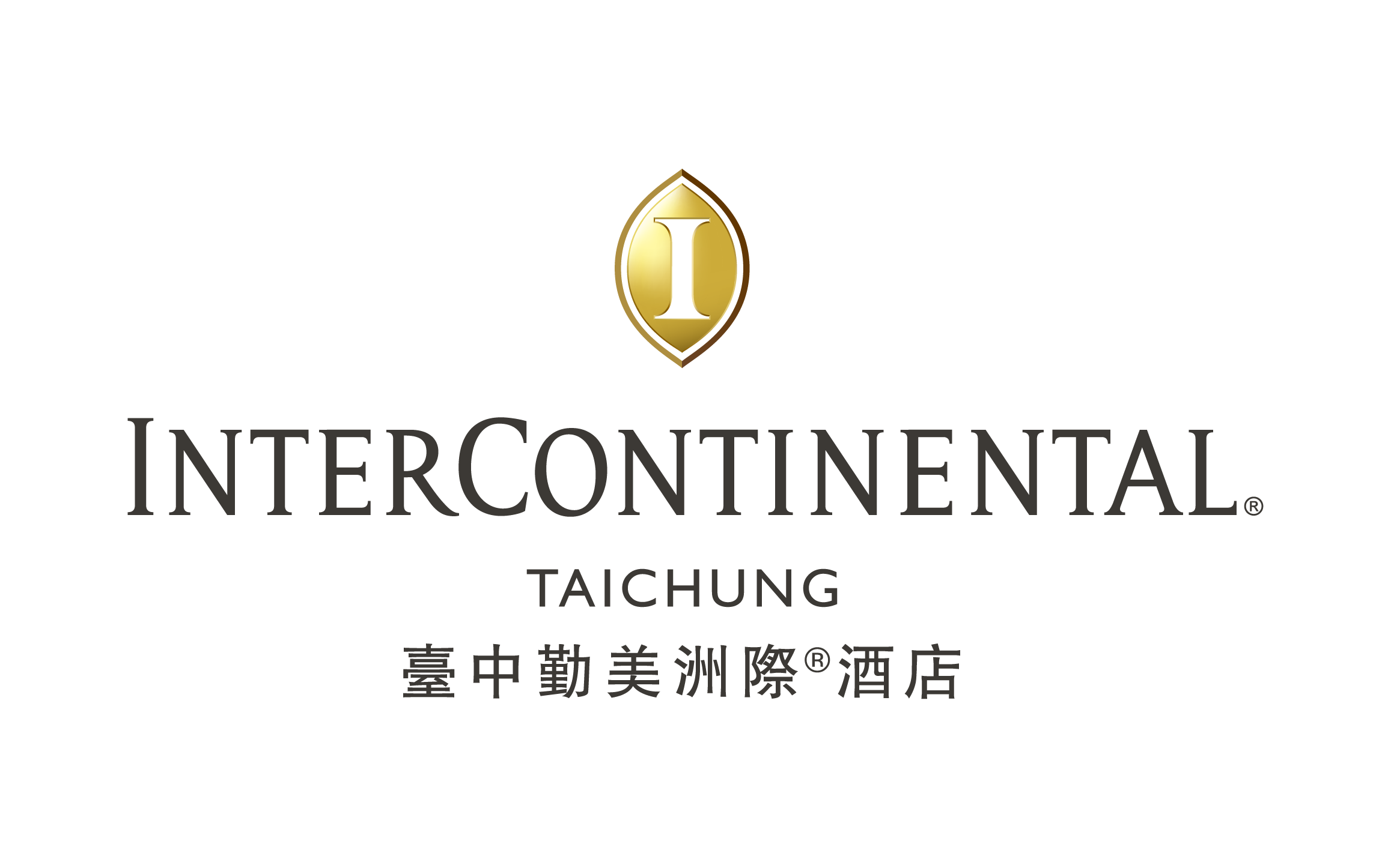 臺中勤美洲際LOGO(黑字)