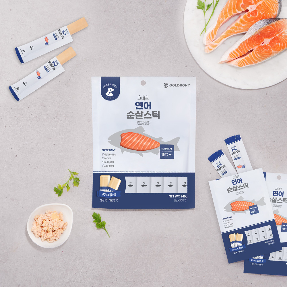 GOLDRONY鮭魚泥包裝