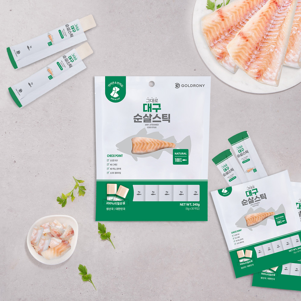 GOLDRONY鱈魚泥包裝
