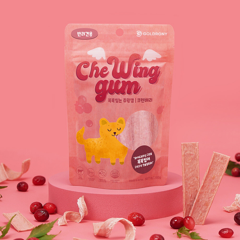GOLDRONY Chewingum 蔓越莓口香糖