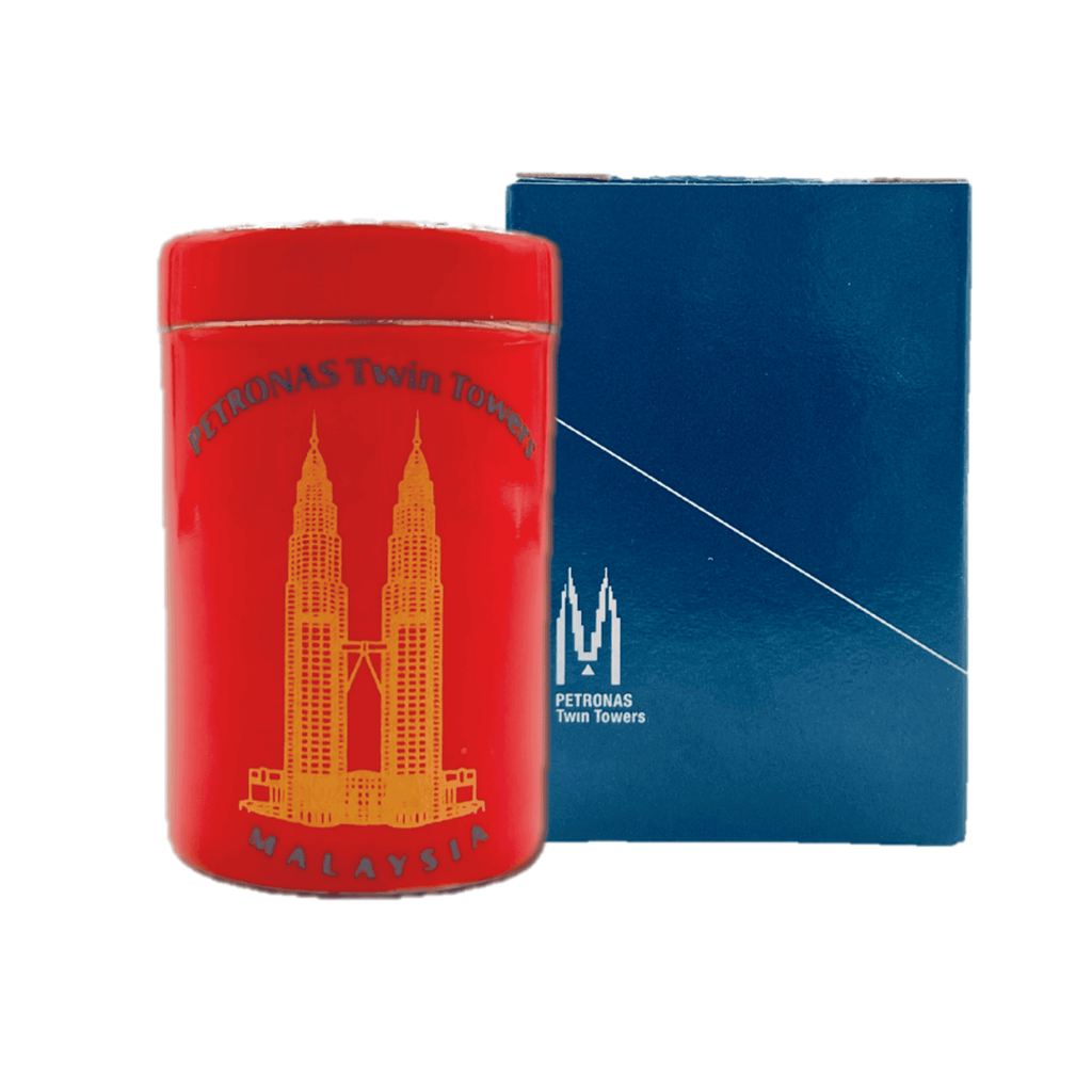 0001820_cny-combo-twin-towers-gold-ashtray-and-cobalt-mini-red-mug-with-gold-rim
