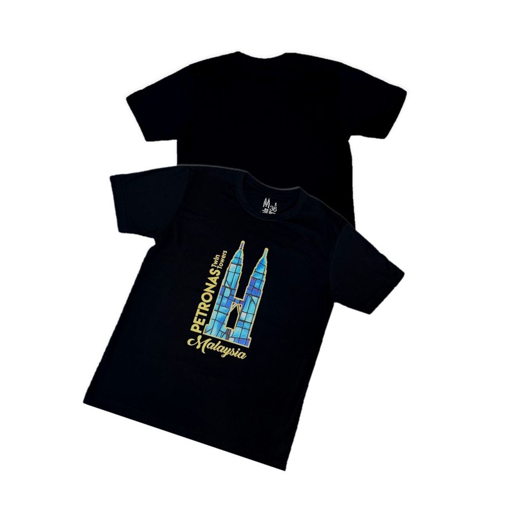Petronas_TwinTowers_Blue_Abstract_Tshirt_Full